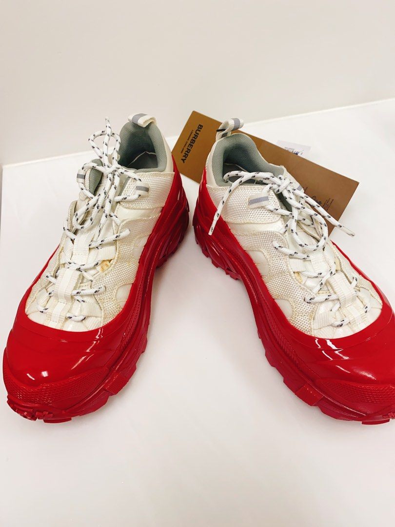 Burberry shoes cheap womens red
