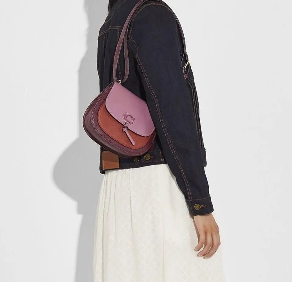 Coach remi saddle bag in 2025 colorblock