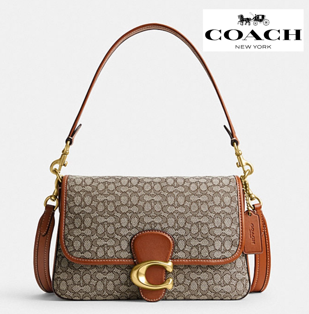 Original Coach Soft Tabby Micro Jacquard, Luxury, Bags & Wallets on  Carousell