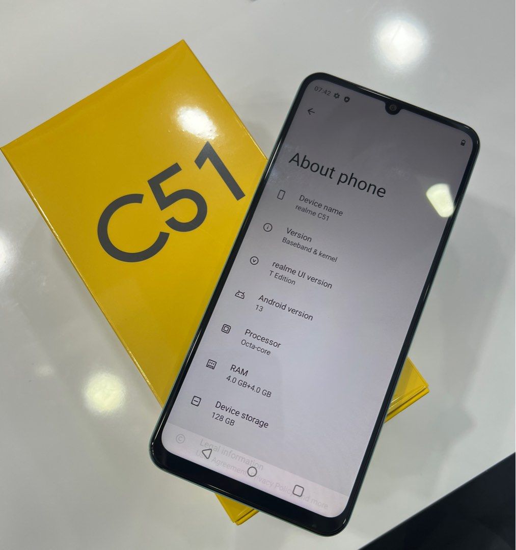 💥New Realme C51 (4+128GB), Mobile Phones & Gadgets, Mobile Phones, Android  Phones, Realme on Carousell