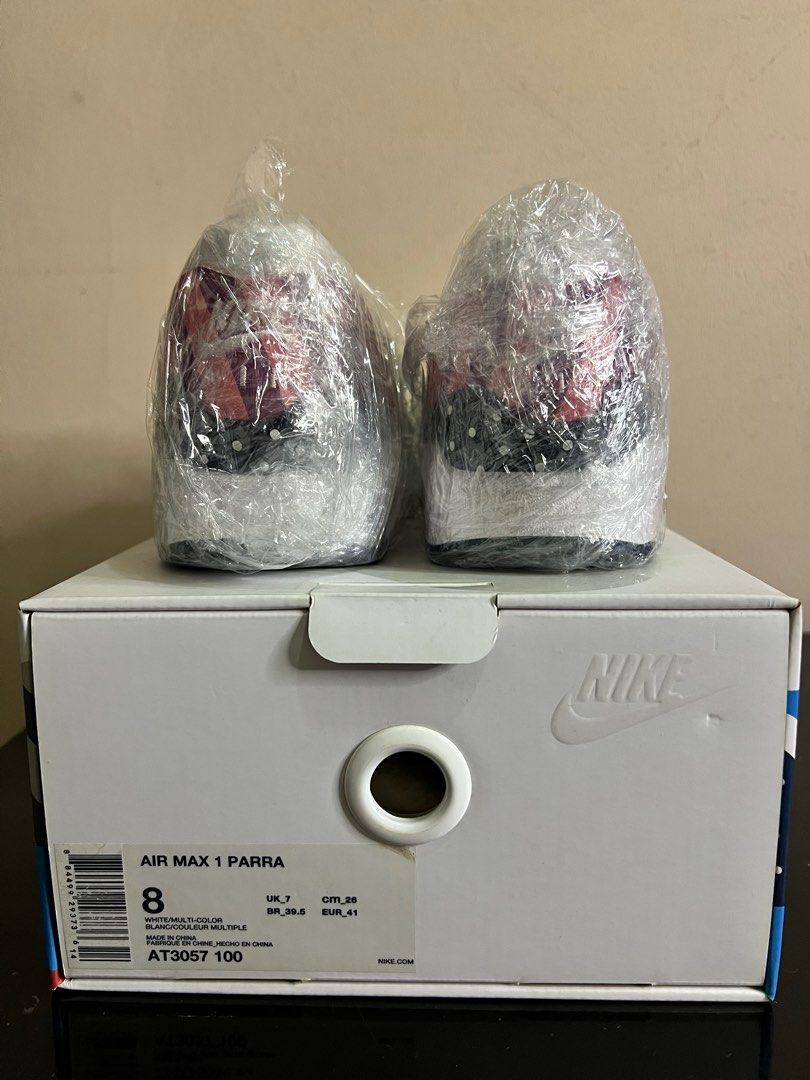 Parra x nike air 2025 max 1 white multi