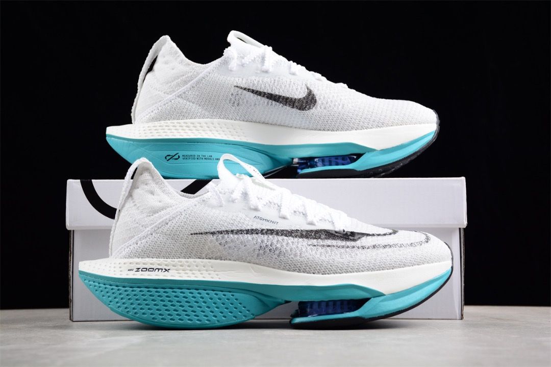 Nike Air Zoom Alphafly Next 2 White Clear Jade Running shoes Euro 36 45