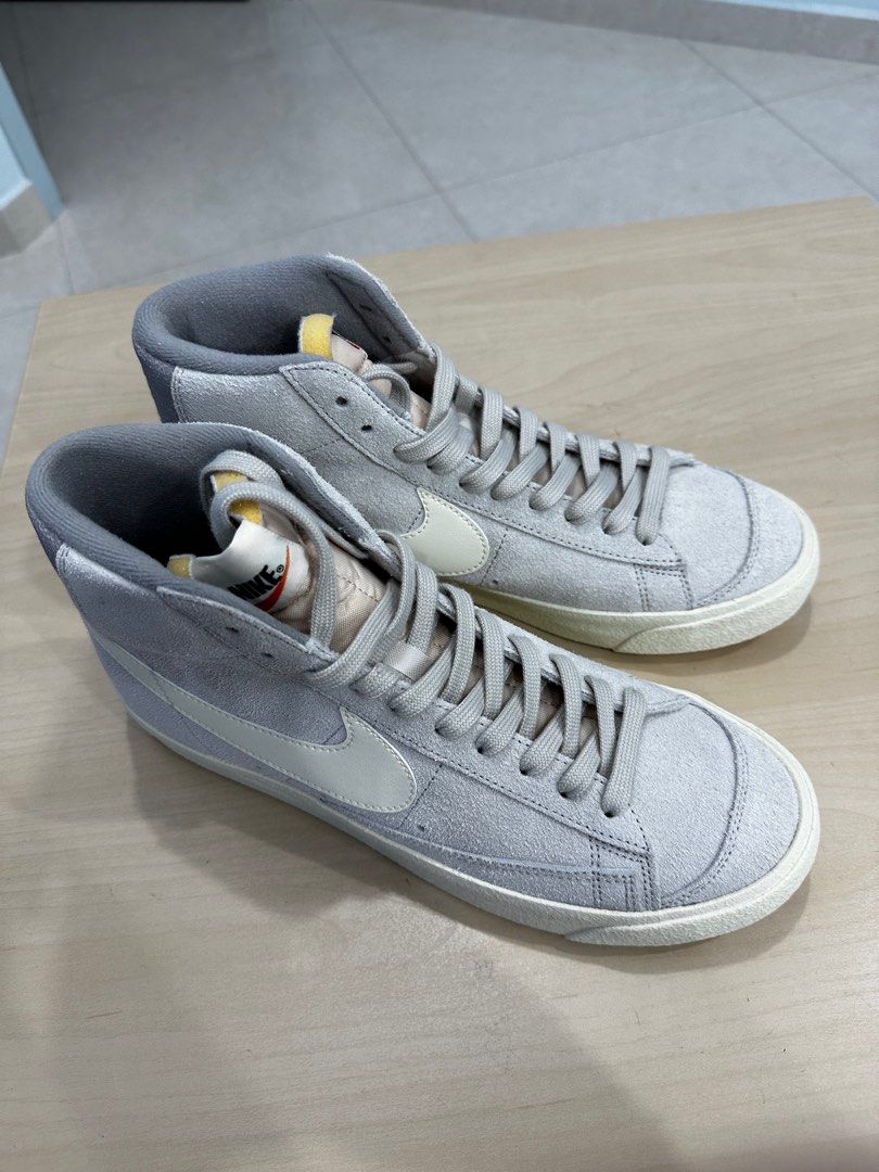 Nike blazer mid sale premium vintage light bone