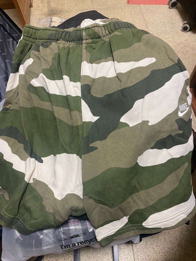 Camo best sale fleece shorts