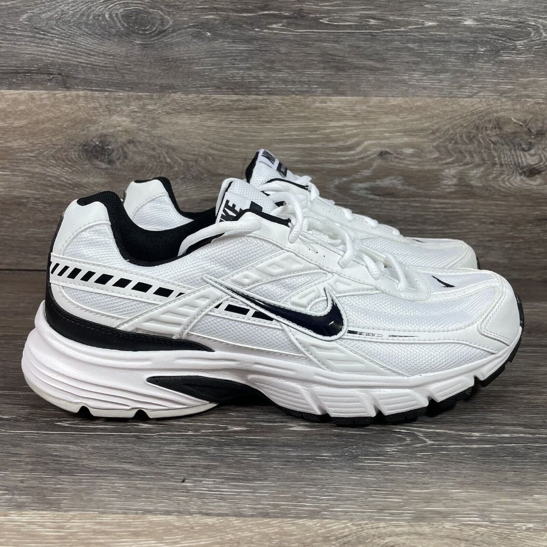 Nike Initiator White Black Men s Fashion Footwear Sneakers on