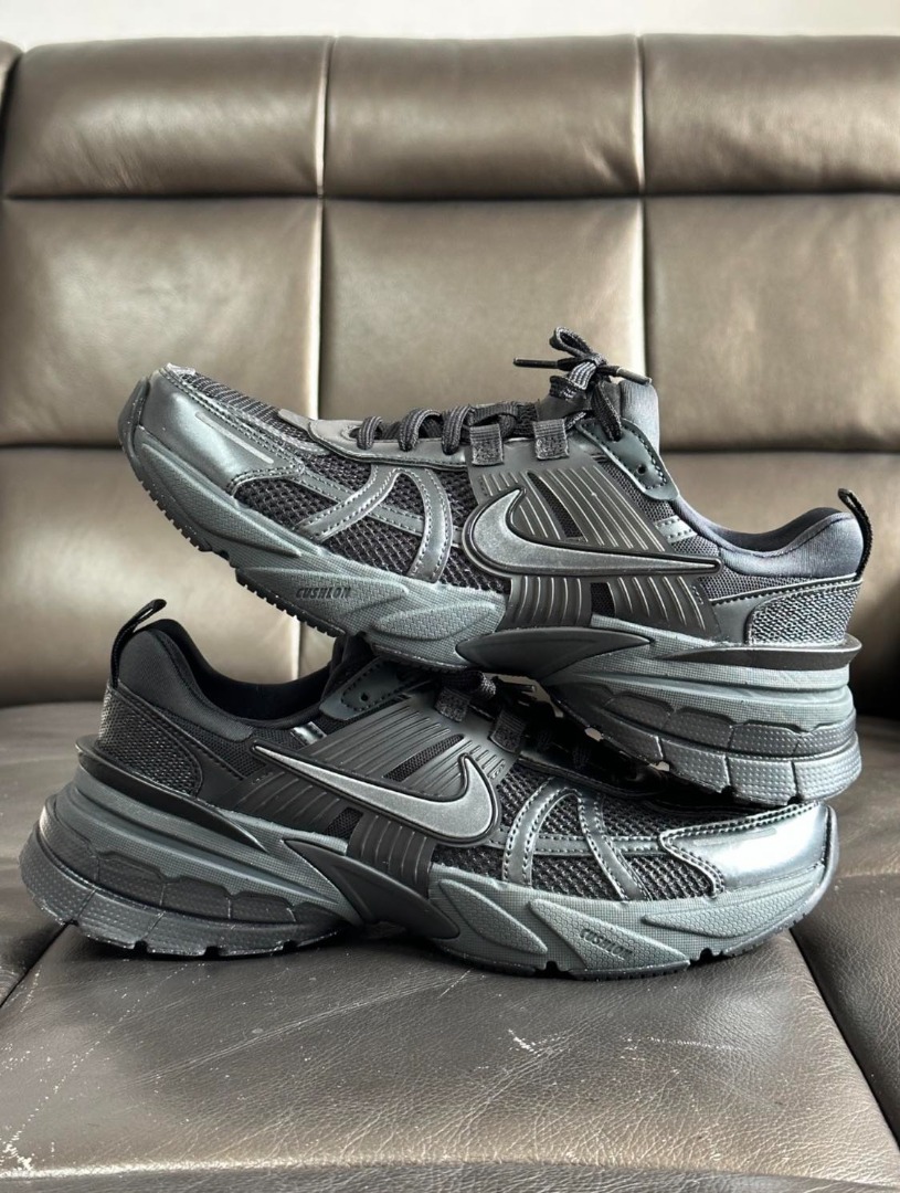 nike-v2k-run-black-w-women-s-fashion-footwear-sneakers-on-carousell