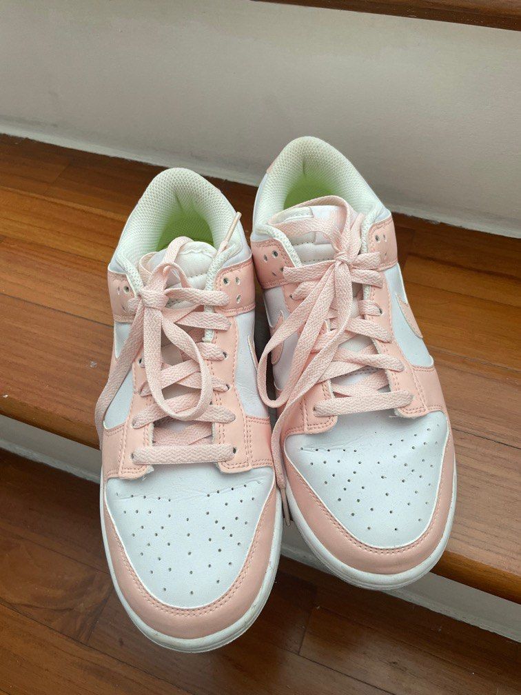 Nike Womens Dunk Low Next Nature Pale Coral, Women's Fashion