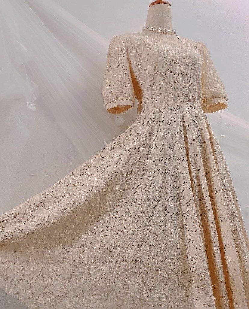Nude lace midi dress new arrivals
