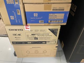 Onkyo TX-NR6100 7.2 8k reciever 1 year warranty