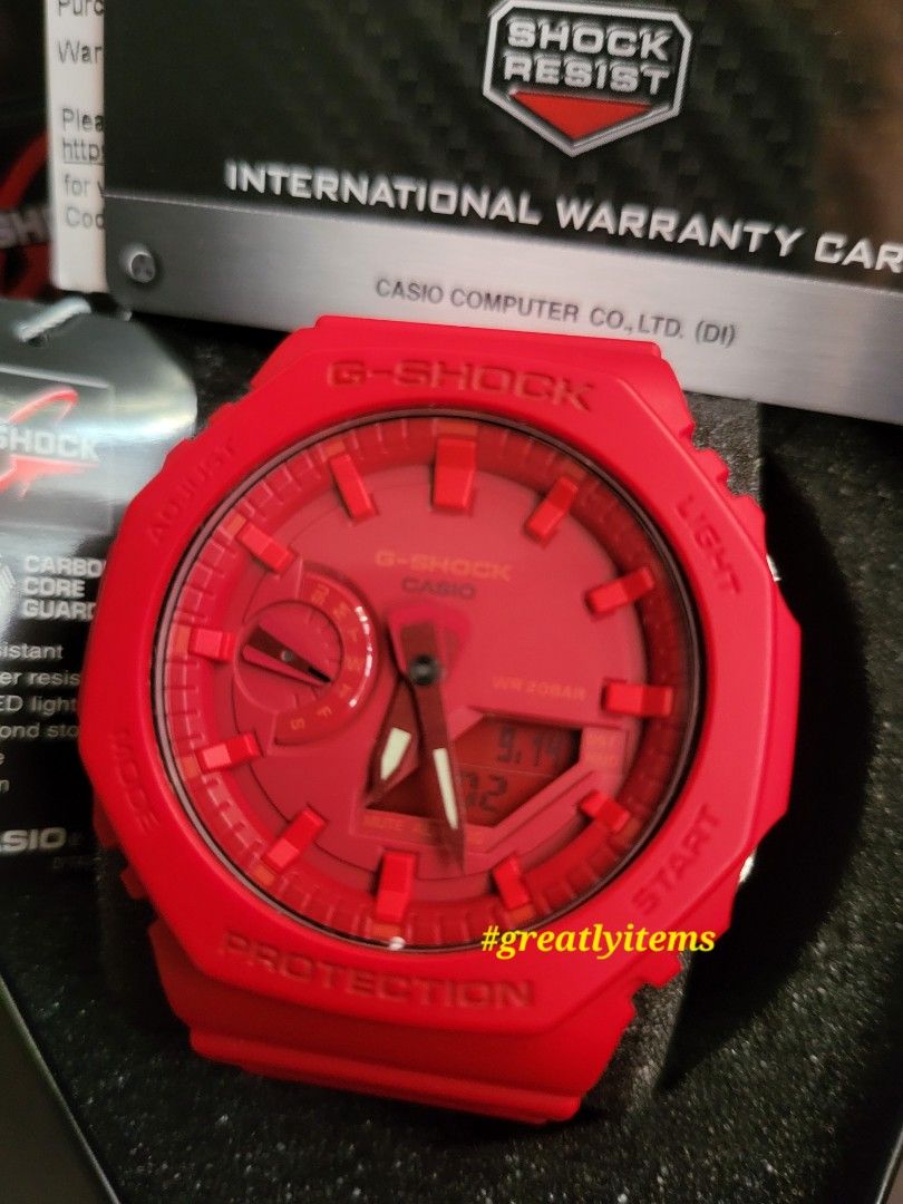 CASIO G-SHOCK GA-2100-4AJF Special Color Limited Analog Digital