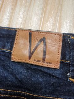 ORIGINAL NUDIE JEANS PAI KULIT  MADE IN ITALY  STRETCHABLE SIZE 31