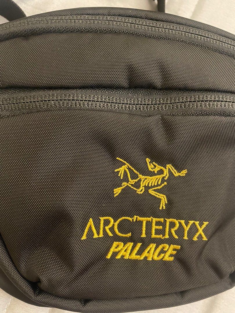 Palace Arcteryx Mantis 1 Waistpack Black黑色小包腰包此款非常難找難