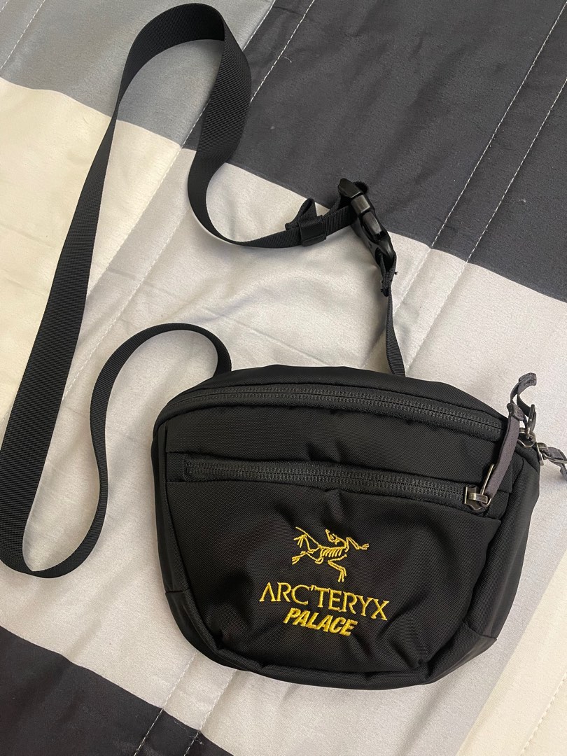 Palace Arcteryx Mantis 1 Waistpack Black黑色小包腰包此款非常難找難