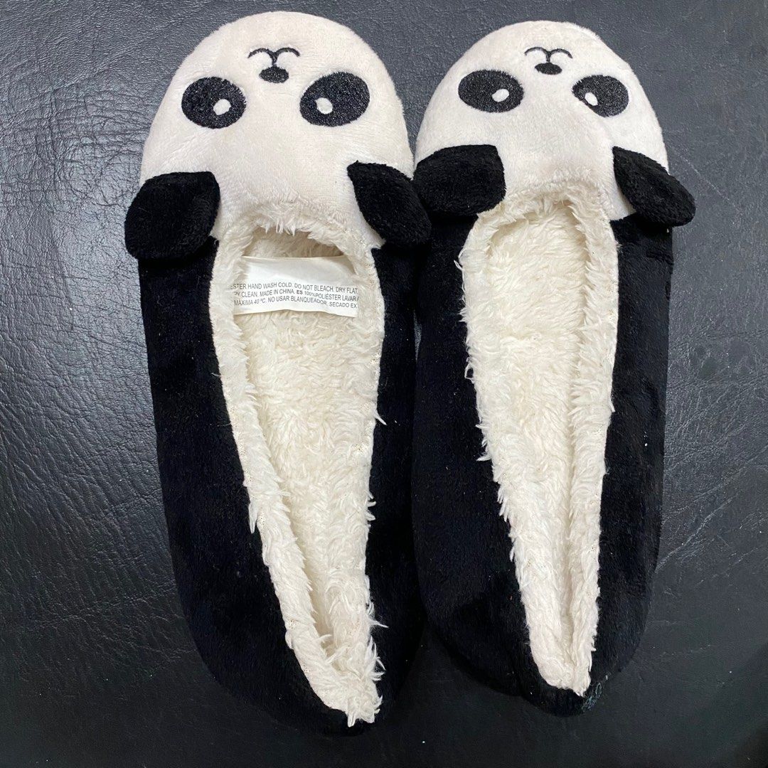 Panda bedroom slippers deals