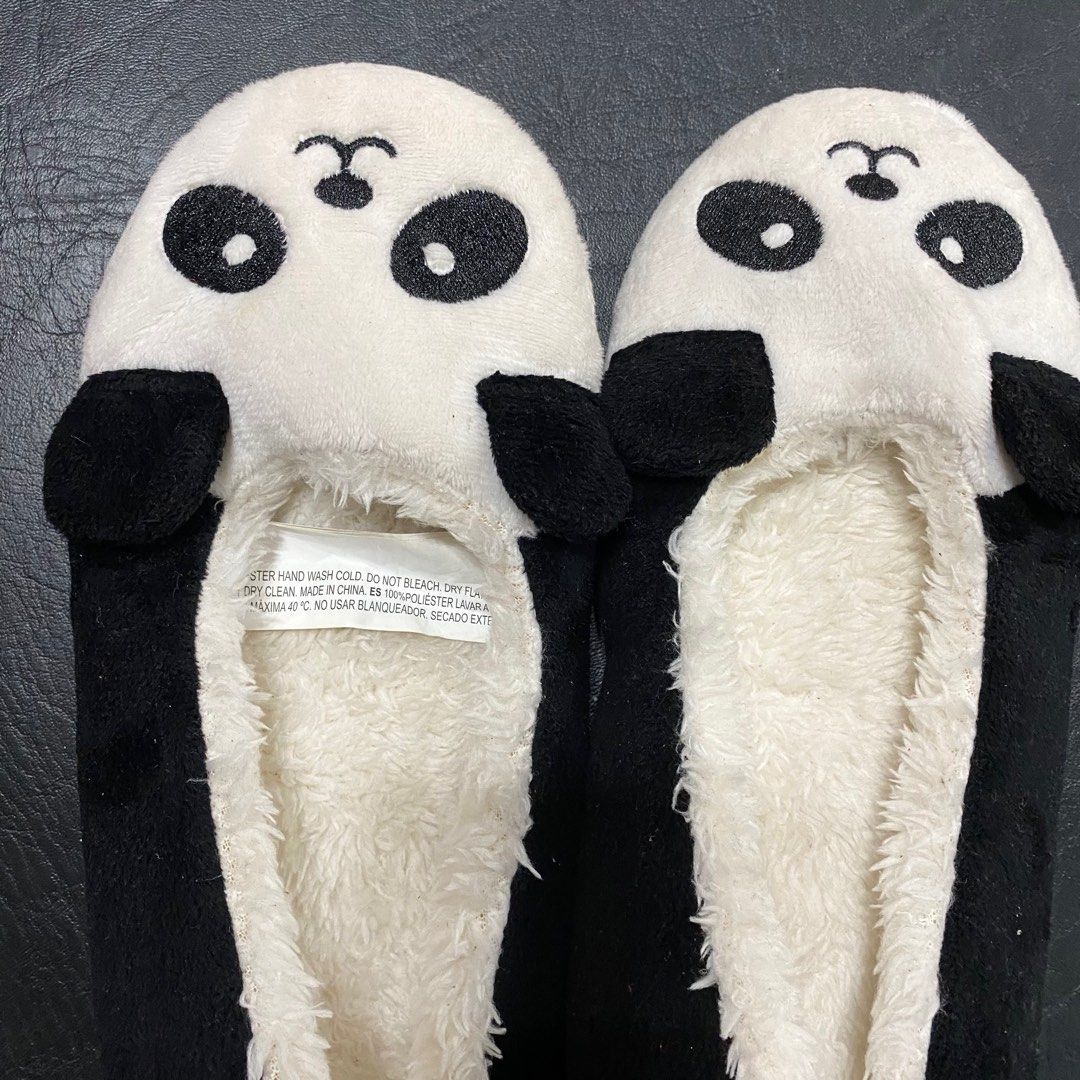 Panda Bedroom Slippers Women s Fashion Footwear Slippers and
