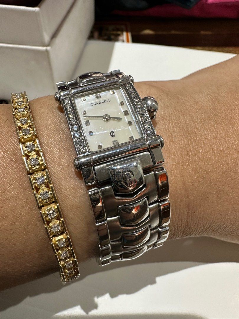 Charriol top watch diamond