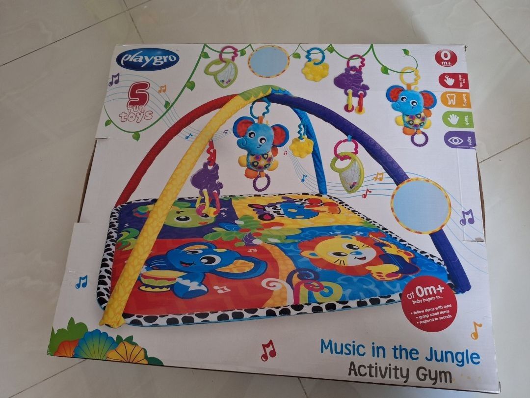 Playgro Music in the Jungle Activity Gym