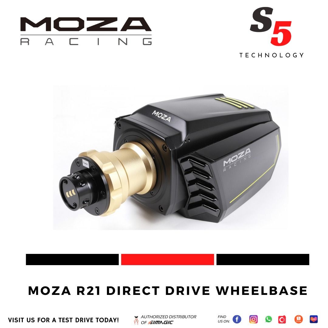 MOZA RACING - R16 Direct Drive Wheel Base