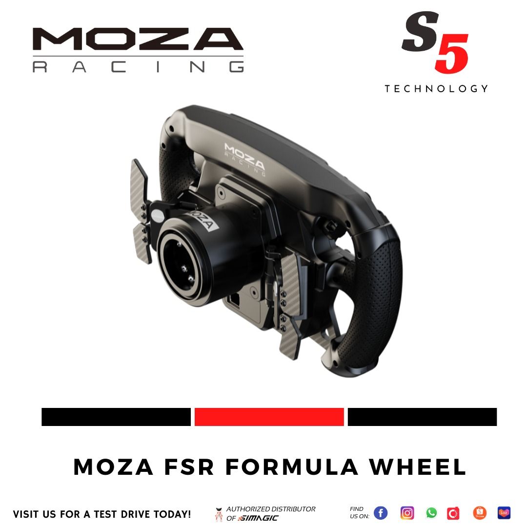 MOZA Racing FSR Formula wheel