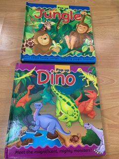Pop up Dino and Jungle Book