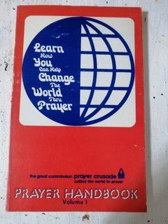 (VINTAGE) Prayer Handbook Vol. 1 by Campus Crusade for Christ
