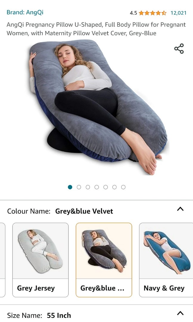 Angqi 2024 pregnancy pillow