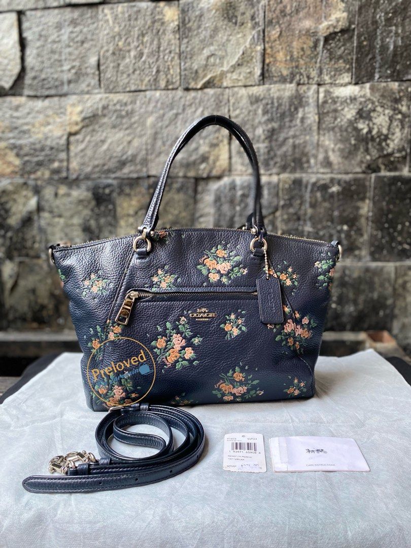 Coach prairie satchel floral sale