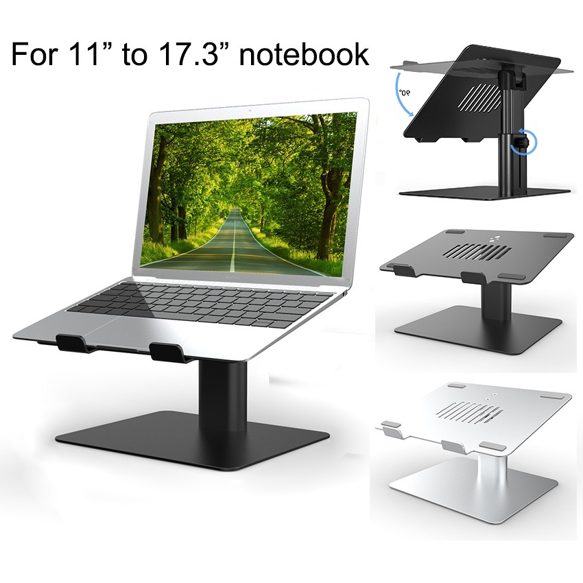 Premium Aluminum Laptop Stand/ Monitor Riser elevates&down Height ...