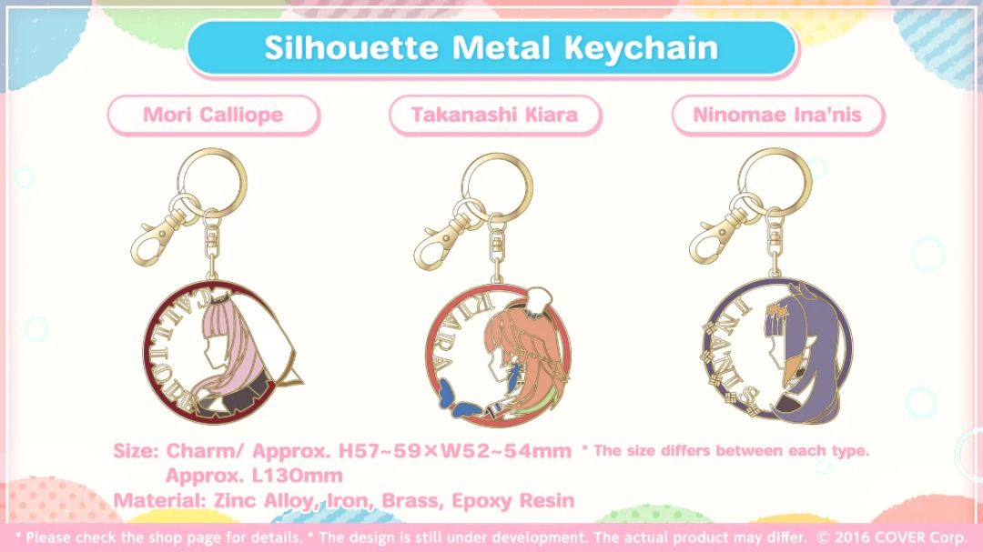 PREORDER Hololive EN 3rd Anniversary Celebration Merchandise Plush ...