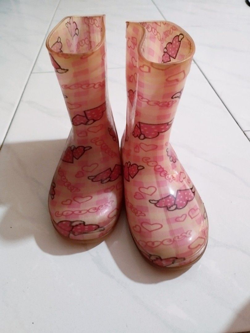 Girly cheap rain boots