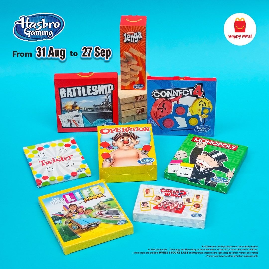 Mcdonalds hasbro toys sales 2018