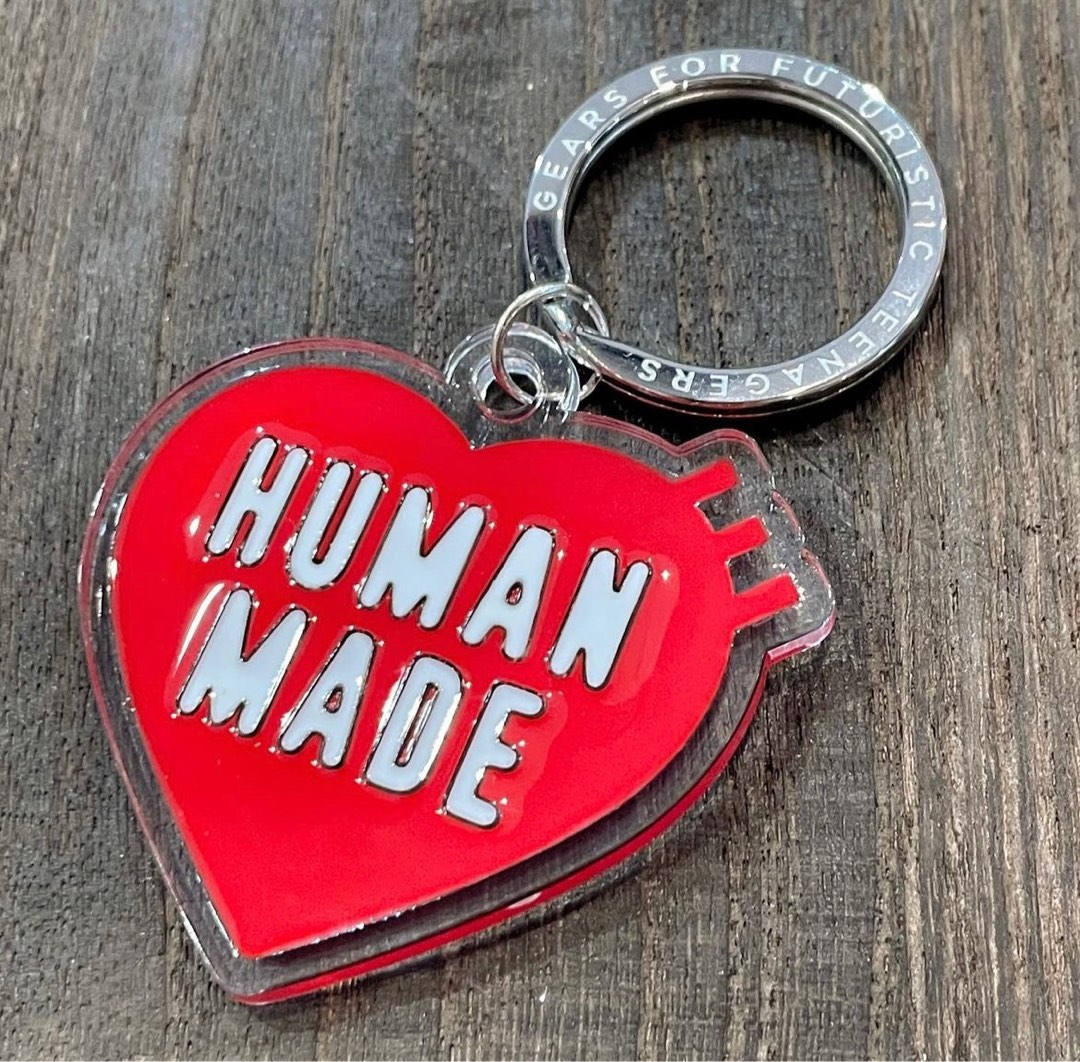 Ready Stock]Human Made keyring Keychain, Hobbies & Toys
