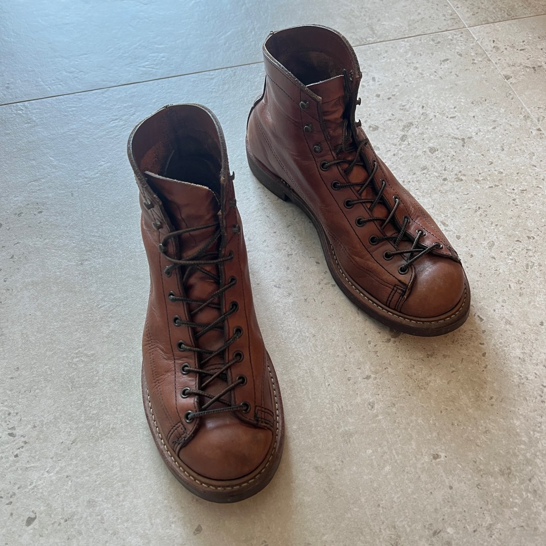 RedWing Lineman 2996 Cigar Retan Men s Fashion Footwear Boots