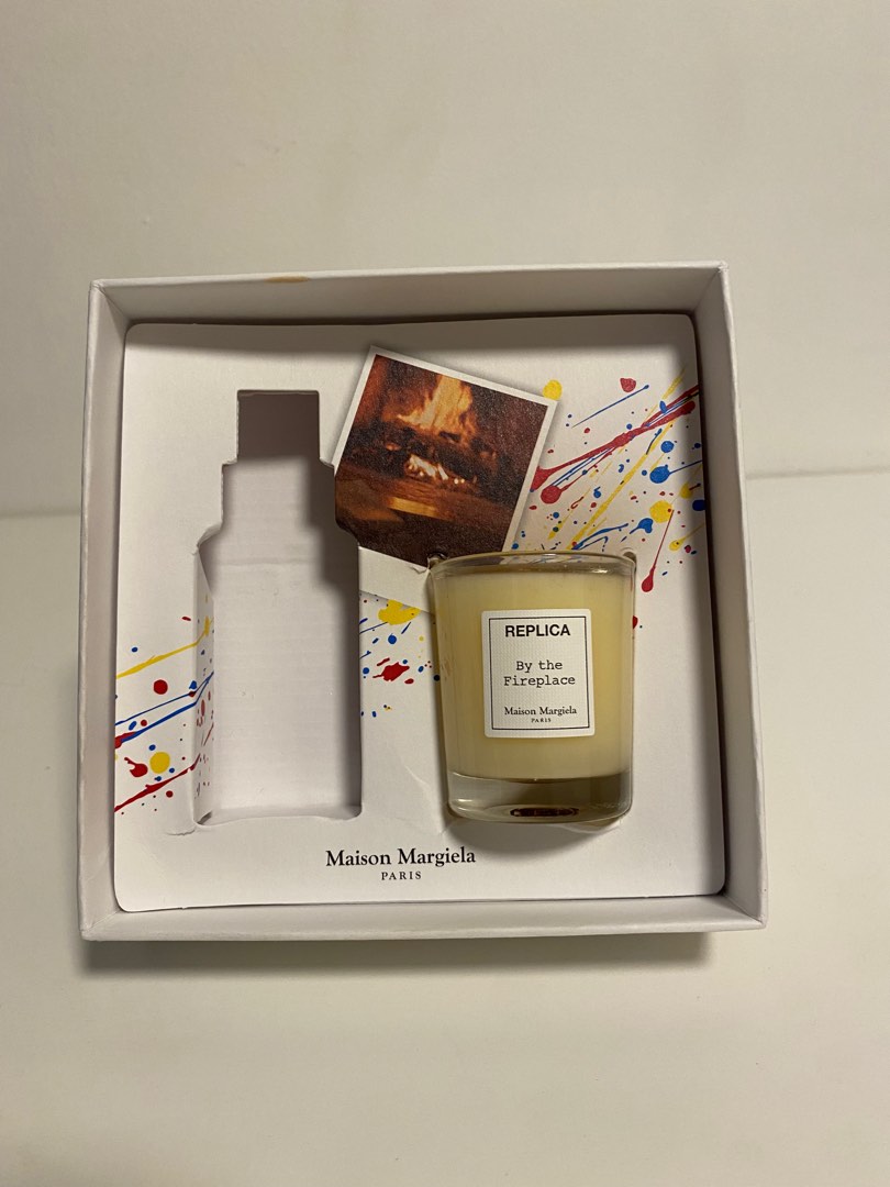 Replica Maison Margiela By the Fireplace Candle, Beauty & Personal Care ...