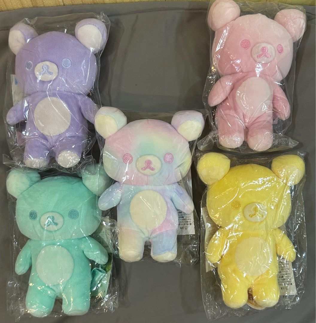 リラックマ 20colorsぬいぐるみ Spring 4色セット 20Colors 〜4Seasons