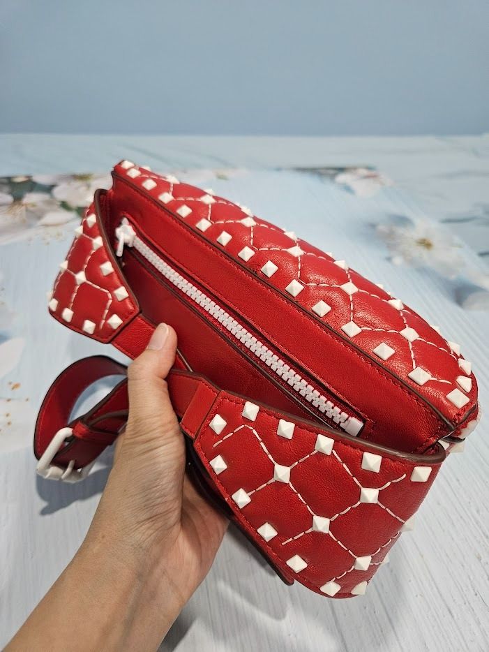 Rockstud belt on sale bag