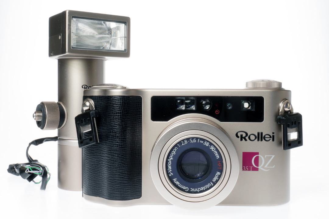 ROLLEI 35T QZ 35 T 38-90mm Lens camera, 攝影器材, 相機- Carousell