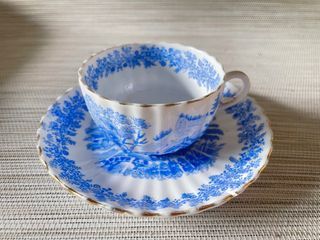 Rorstrand Sweden Demitasse Cup and Saucer Set Vintage