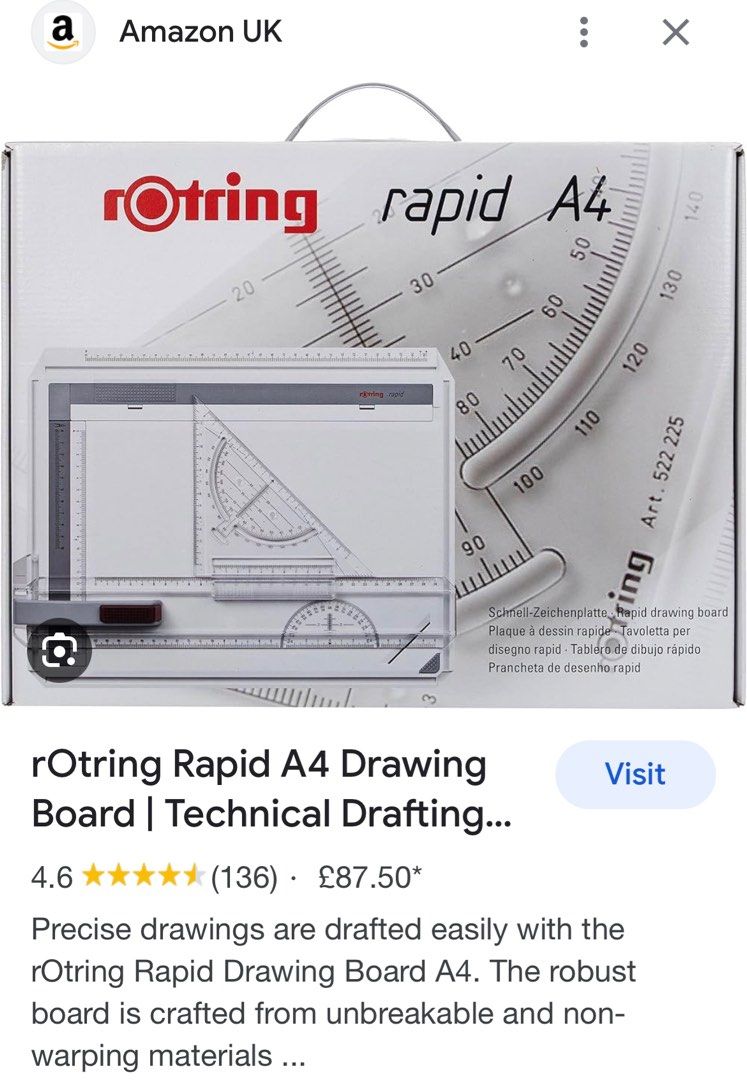 Rotring Rapid A3 Drawing Board