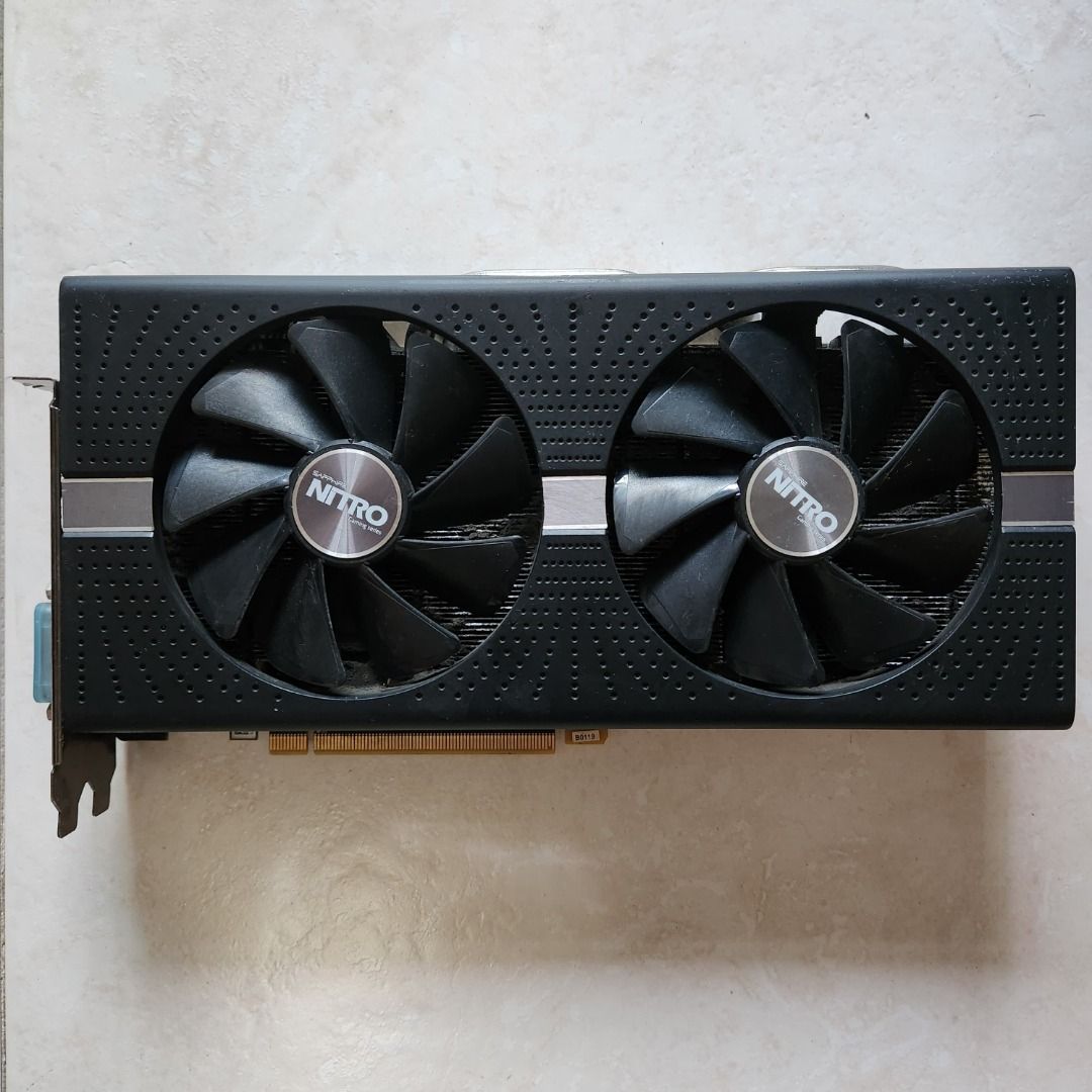 RX 580 8GB Sapphire Nitro Gaming Graphics Card GPU Computers