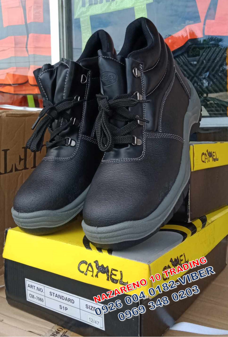 safety shoes 9050/7060 hicut CAMEL, Men's Fashion, Footwear, Boots on ...