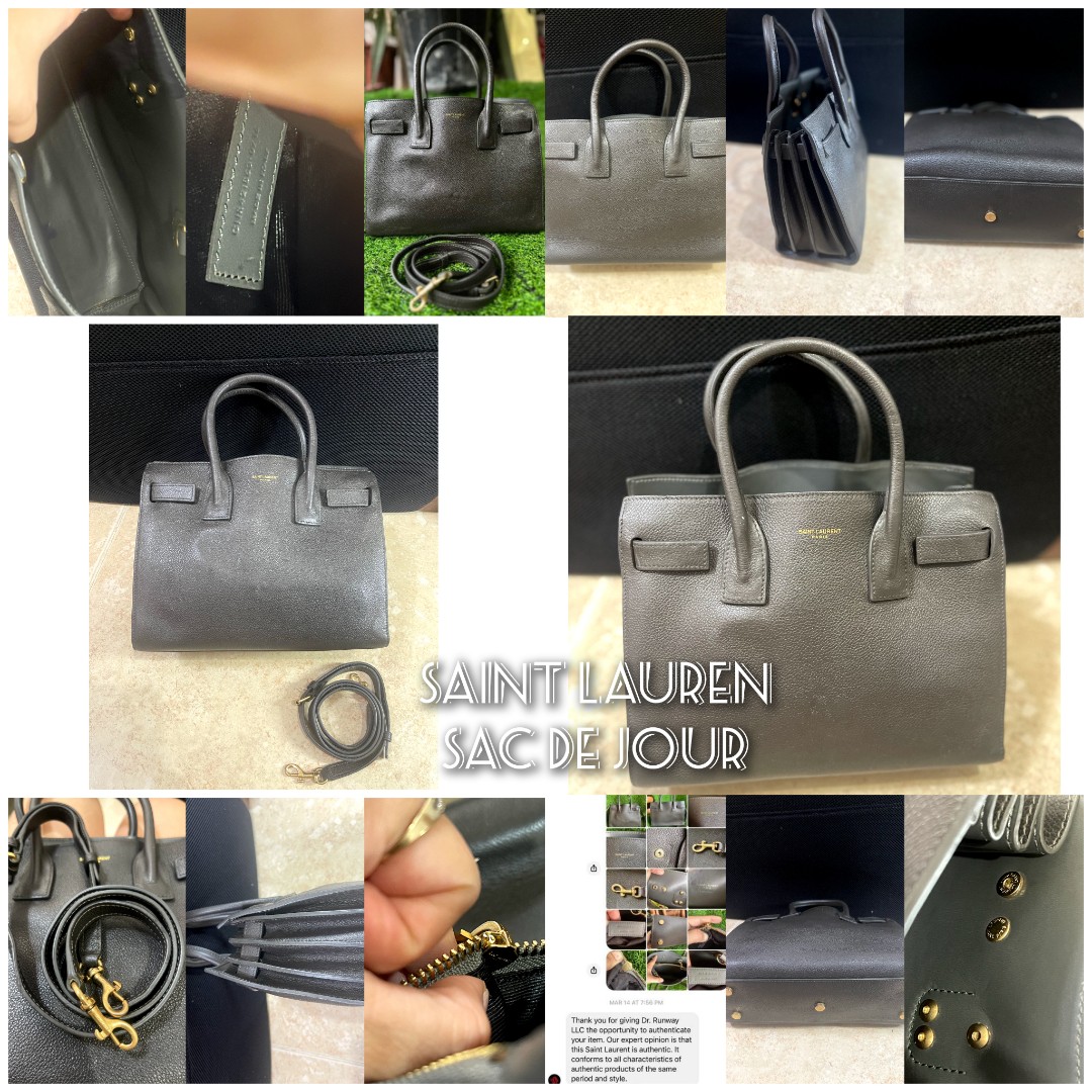 YSL Sac De Jour (baby size), Luxury, Bags & Wallets on Carousell