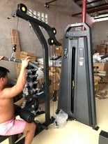 Selectorized Lat & Pulley Machine Exercise Gym Equipment