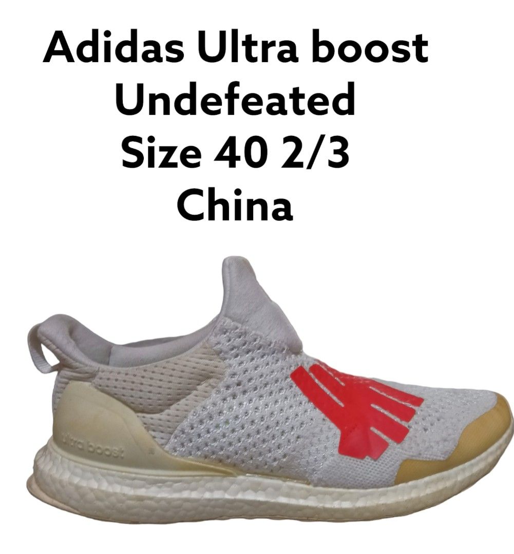 Sepatu Adidas Ultra Boost Undefeated jadi slip on Fesyen Pria