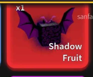 Shadow fruit (blox fruit), Video Gaming, Gaming Accessories, In-Game  Products on Carousell
