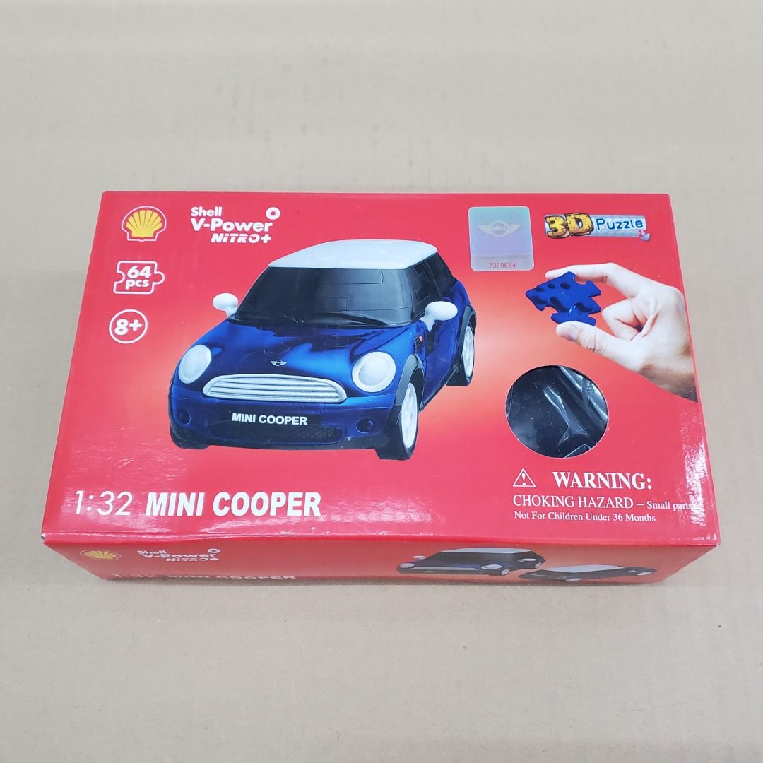Shell 蜆殼精品系列 - 全新絕版Shell 蜆殼70週年V-Power Nitro - Mini Cooper 1:32 玩具車 ...