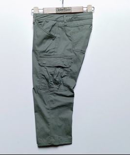 Size 27/28 Unbrand OG Green Army 3q Multipocket Cargo Workwear Outdoor Pants