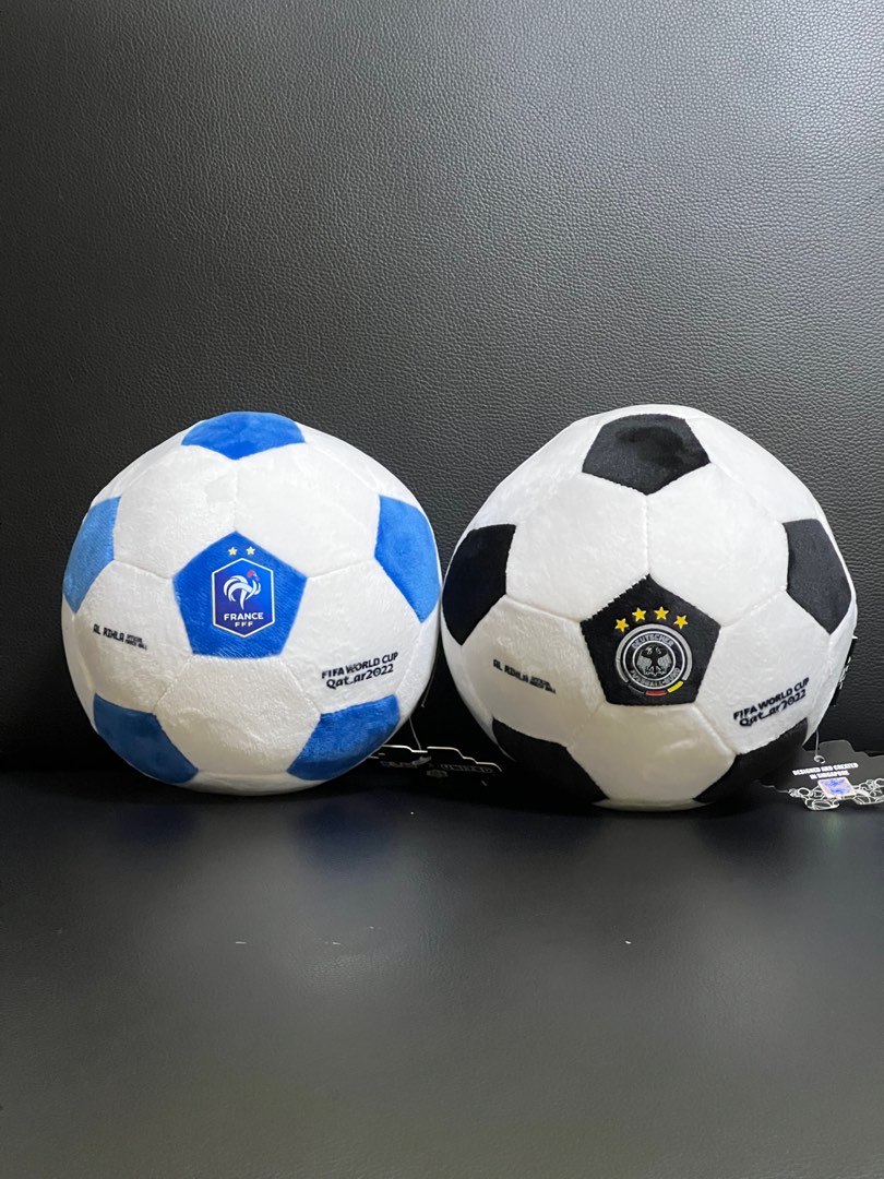 Soccer / Football Plush Toy (Blue and Black Color), Hobbies & Toys ...