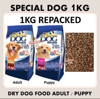 Special Dog Food Puppy and Adult 1KG
