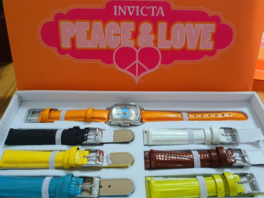 Invicta peace and love watch top